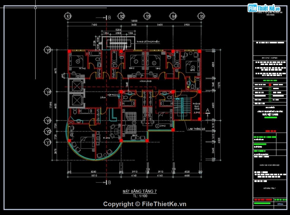 bản vẽ khách sạn,file cad khách sạn,kiến trúc khách sạn,bản vẽ khách sạn 3 tầng